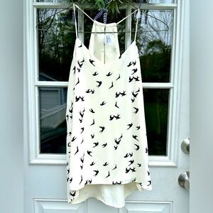 Express Tank - XS. Cream/Black 🖤